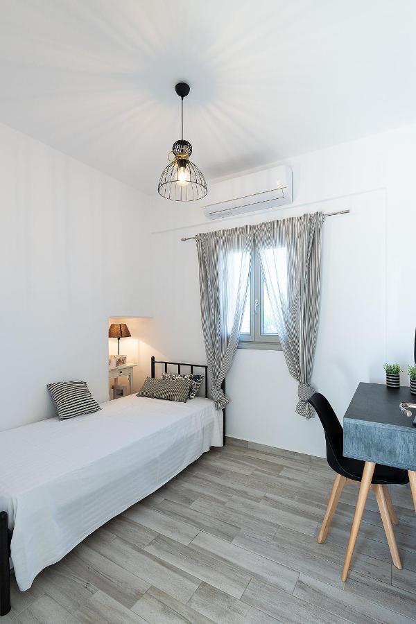 White Pearl Villa Naxos With Private Swimming Pool Naxos City Eksteriør billede